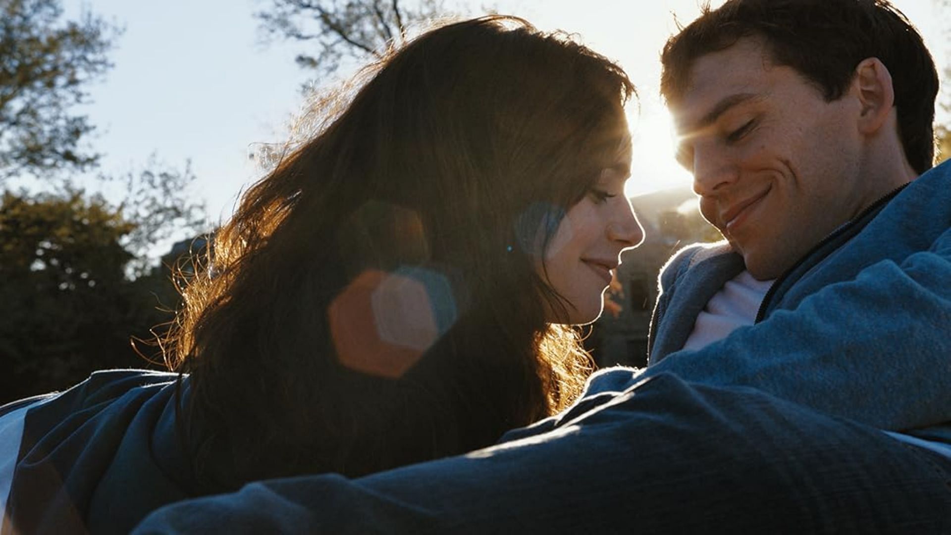Collins and Claflin in Love, Rosie (Image via Prime Video)